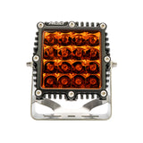 Rigid Industries Q-Series Spot Light with Amber PRO Lens * Off-Road and Automotive Performance