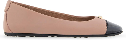 Aerosoles Women's Piper Ballet Flat, Blush Leather, 7.5