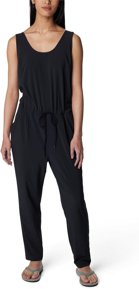 Columbia Women's Anytime Tank Jumpsuit, Black