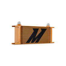 Load image into Gallery viewer, Mishimoto Universal 16-Row Oil Cooler Gold – High-Performance Engine Cooling Solution