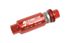 Load image into Gallery viewer, Aeromotive In-Line Fuel Filter AN-10 - 40 Micron Stainless Steel Element - Red Anodized Finish