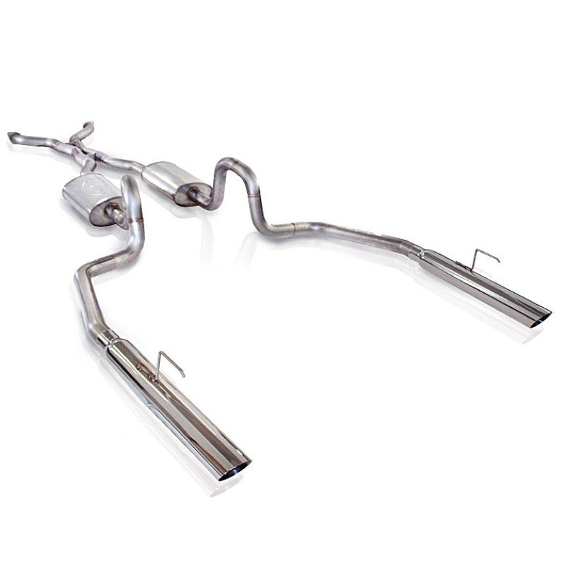Stainless Works 2003-2011 Crown Victoria/Grand Marquis 4.6L 2-1/2 inch Catback Exhaust with Turbo Chambered Mufflers and Factory Style Tips