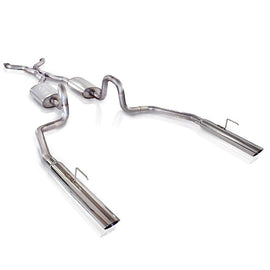 Stainless Works 2003-2011 Crown Victoria/Grand Marquis 4.6L 2-1/2 inch Catback Exhaust with Turbo Chambered Mufflers and Factory Style Tips