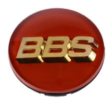 Load image into Gallery viewer, BBS Center Cap 56mm Red and Gold – Model 56.24.012