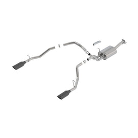 Borla Touring Cat-Back Exhaust System for 2019-2024 Ram 1500 5.7L V8 with Black Chrome Tips