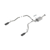 Borla - Touring Cat-Back Exhaust System with Black Chrome Tips for 19-24 Ram 1500 5.7L V8