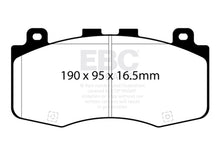 Load image into Gallery viewer, EBC Yellowstuff Front Brake Pads for 2018+ Jeep Grand Cherokee Trackhawk * High-Performance Street and Track Use