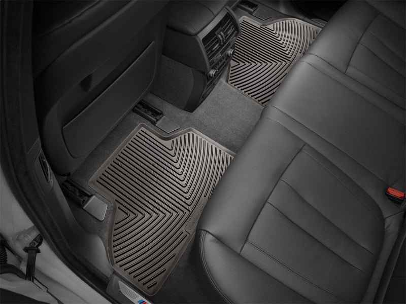 WeatherTech W769CO Rear All-Weather Floor Mats for 2025-2026 BMW X3, Cocoa