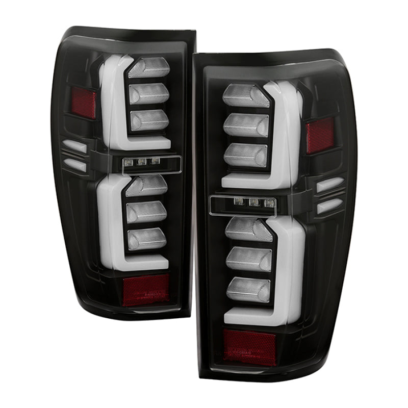 Spyder GMC Sierra 2019-2020 LED Tail Lights with Black Finish * Part Number ALT-YD-GS19-LED-BK