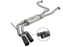 Load image into Gallery viewer, aFe Power Rebel Series 2-1/2 Inch Stainless Steel Cat-Back Exhaust System with Black Tips for 2016-2017 Nissan Titan V8 5.6L