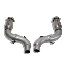 BBK Performance 3-Inch High Flow Mid Pipe with Catalytic Converters for Dodge Challenger and Charger 6.1/6.2/6.4L Hemi