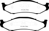 EBC Yellowstuff Brake Pads for Jeep Cherokee 1997-2001 * High Performance Street and Track Use