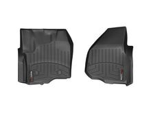 Load image into Gallery viewer, WeatherTech DigitalFit Front FloorLiner for Ford F-250/F-350 Super Duty (2011-2013) - Black
