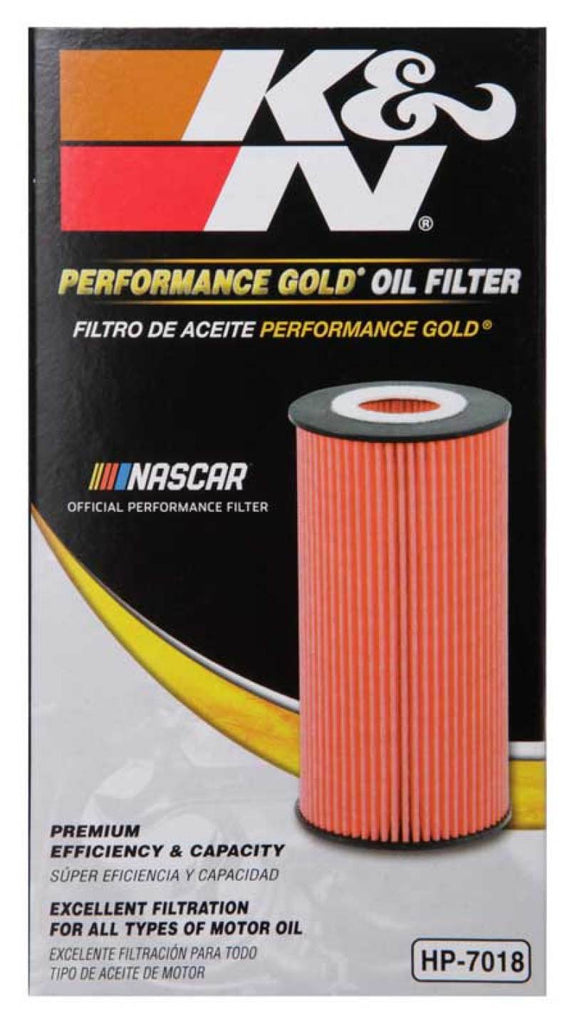 K&N Engineering KNNHP-7018 Cartridge Oil Filter for Ford, Toyota, Lexus Vehicles