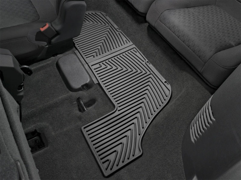 WeatherTech W232 All-Weather Floor Mats for 2009-2011 Ford Flex, Rear Third Row, Black