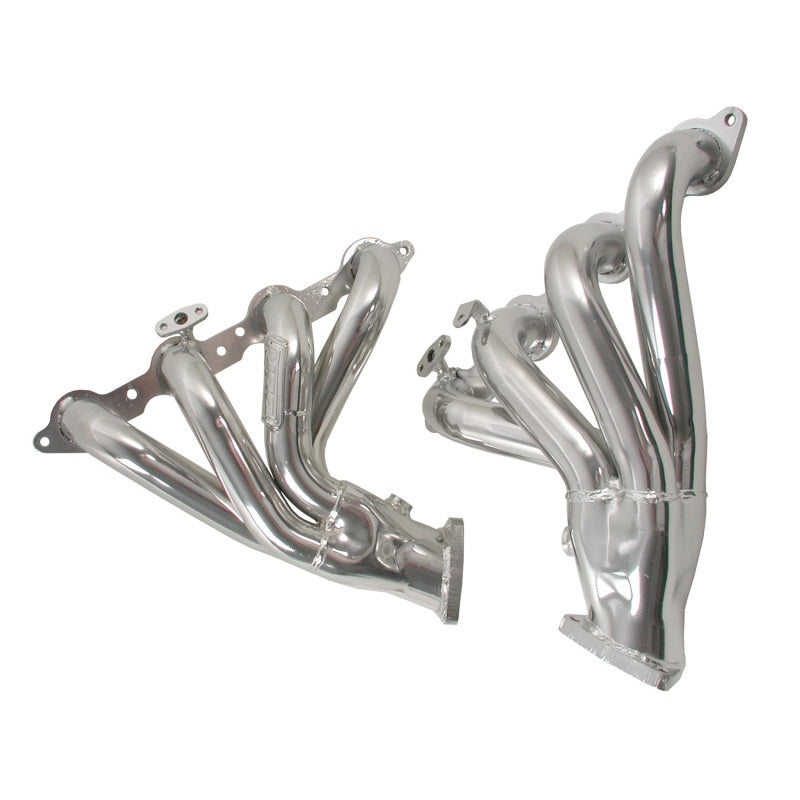 BBK 97-99 Chevrolet Corvette C5 LS1 Shorty Tuned Length Exhaust Headers - 1-3/4 Inch Silver Ceramic Coated