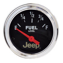 Load image into Gallery viewer, AutoMeter Jeep 52mm 73 Ohms Fuel Level Gauge with Short Sweep Electronic Display