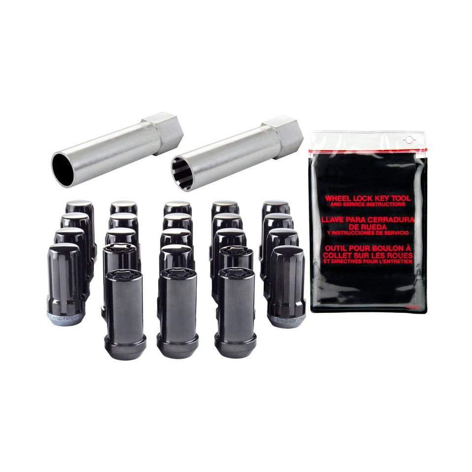 McGard SplineDrive Tuner Jeep 23-Piece Wheel Installation Kit with Black Lug Nuts and Locks