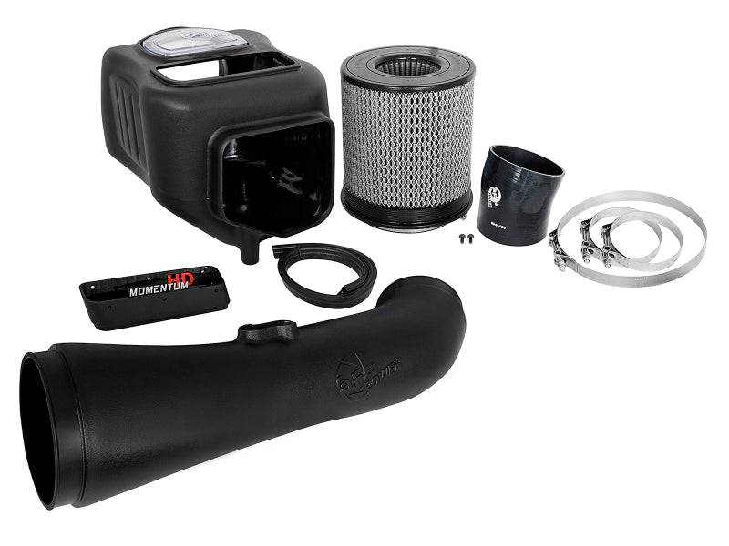 aFe Momentum HD Pro DRY S Cold Air Intake System for 2017 GM Diesel Trucks V8-6.6L