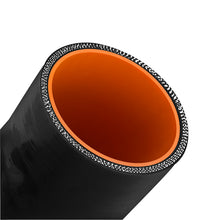 Load image into Gallery viewer, Mishimoto 3.0-inch Black Silicone Coupler with 1/8-inch NPT Bung for Automotive Applications