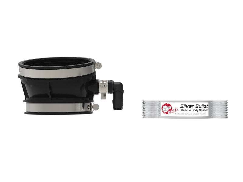aFe Silver Bullet Aluminum Throttle Body Spacer for Chevrolet Corvette C8 (2020-2025) * Improves Performance and Throttle Response