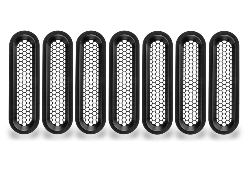 ORACLE Lighting Vertical Mesh Inserts for Vector Grille (JK Model Only) – Enhance Your 2007-2018 Jeep Wrangler