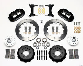 Wilwood Narrow Superlite 6R Front Hub Kit with 13-14 Inch Rotors for 1979-1987 GM G-Body Cars