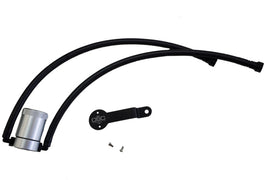 J&L JLT3085D-C Oil Separator 3.0 Driver Side for 5.3L and 6.2L GM Trucks and SUVs, Clear Anodized