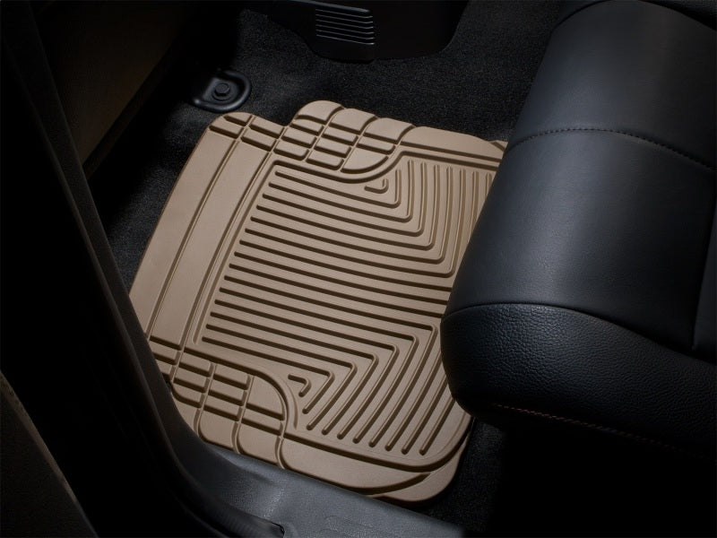 WeatherTech All-Weather Rear Floor Mats for 1999 BMW M3 Convertible, Tan – Part Number WETW50TN