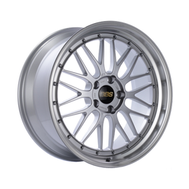 BBS LM 19x8.5 Inch Split Spoke Alloy Wheel with Diamond Silver Finish, Part Number BBSLM287DSPK