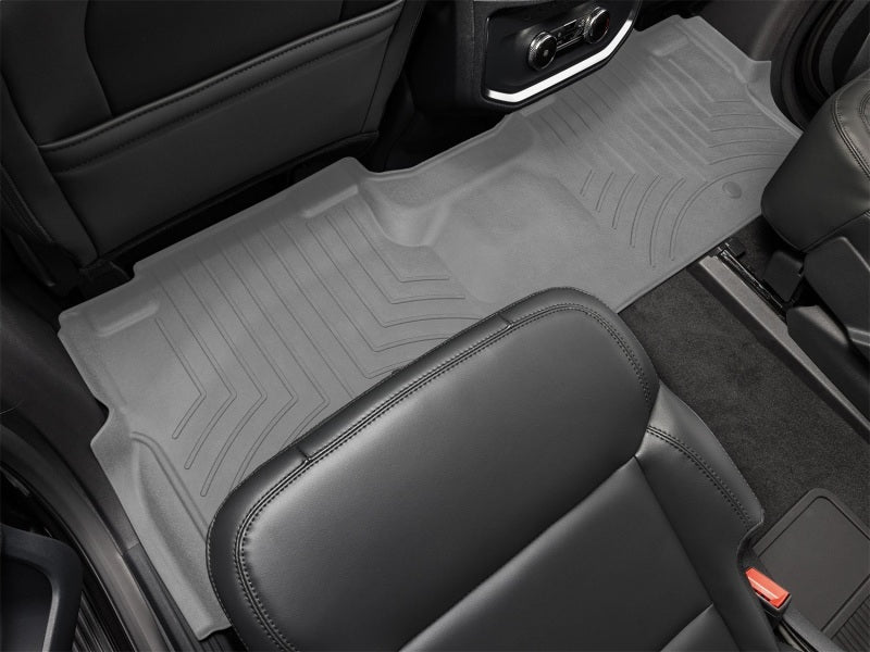WeatherTech FloorLiner HP Rear Floor Mats, Gray, for 2025-2026 Ford Expedition and Expedition Max 2nd Row Bench, Part 4619542IM