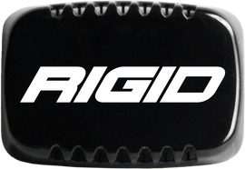 Rigid Industries SR-M Light Cover * Black, Durable Polycarbonate Protection for Rigid Accessories