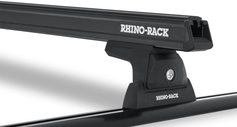 Rhino-Rack Heavy Duty 65-inch 2-Bar Roof Rack with Tracks for Cap/Topper or Tonneau by Rhino-Rack Part Y01-140B