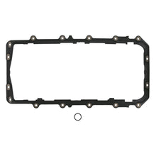 Load image into Gallery viewer, Fel-Pro 1897 Engine Oil Pan Gasket Set with Molded Rubber and Rigid Carrier – Reliable Seal for Automotive Repairs