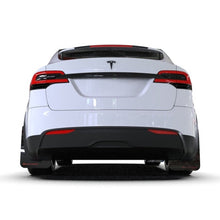 Load image into Gallery viewer, Rally Armor 22-26 Tesla Model X Black UR Mud Flaps with Metallic Black Logo