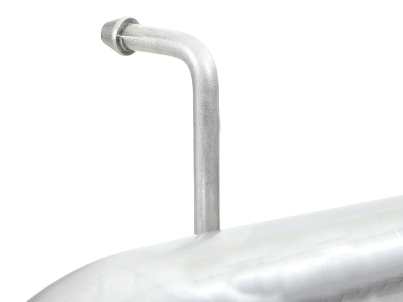 aFe Rebel Series 2.5 Inch 409 Stainless Steel Axle-Back Exhaust System for Jeep Wrangler (JK) V6-3.6L/3.8L