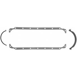 Fel-Pro 1807 Engine Oil Pan Gasket Set for Ford Fiesta – Rubber-Coated Fiber Design