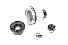 Load image into Gallery viewer, Radium Engineering Remote Mount SVF Swing Valve Filler 2.25 inch - Capless Fuel Filler with Dust Cap and Tether