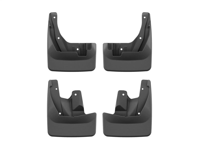 WeatherTech No-Drill DigitalFit MudFlap Kit for 2026 Subaru Outback, Front and Rear, Black
