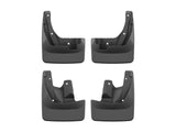 WeatherTech No-Drill DigitalFit MudFlap Kit for 2026 Subaru Outback, Front and Rear, Black