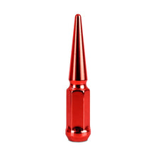 Load image into Gallery viewer, Mishimoto Steel Spiked Lug Nuts M12x1.5, 20-Piece Set - Red