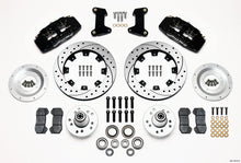 Load image into Gallery viewer, Wilwood Dynapro 6 Front Hub Kit with 12.19-Inch Drilled Rotors for 1974-1980 Ford Mustang II and Pinto