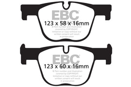 EBC DP32131C Redstuff Ceramic Rear Brake Pads for 2012-2015 BMW 335i and 435i