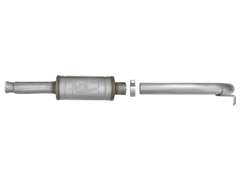 aFe Rock Duster 3-inch 409 Stainless Steel Cat-Back Turn-Down Exhaust for Jeep Wrangler JL 3.6L V6 (2018-2019)