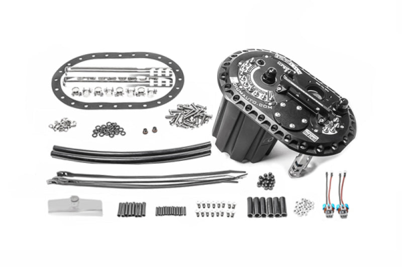 Radium Engineering FCST-X Drop-In Surge Tank System for Walbro F90000 Series Fuel Pumps