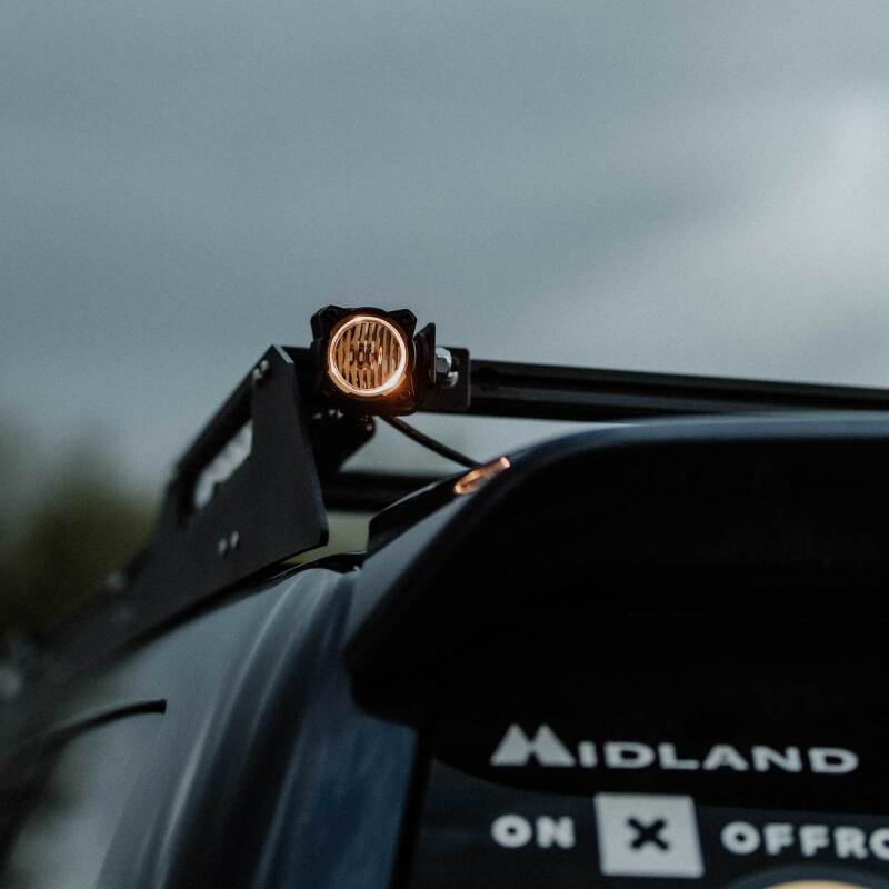 KC HiLiTES FLEX ERA 1 LED Backup Light Kit with Extended Wiring for Enhanced Visibility