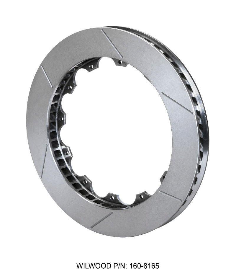 Wilwood GT48 Curved Vane Spec-37 Rotors * 12x1.25 inch, Right Hand, Part #wil160-8165