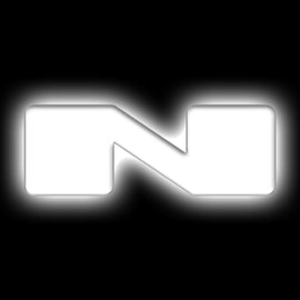 ORACLE Lighting Universal Illuminated LED Letter Badge - Matte White Finish, Part No. ORL3140-N-001