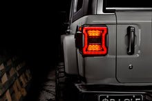 Load image into Gallery viewer, Oracle Lighting Jeep Wrangler JL Black Series LED Tail Lights – Aggressive Blacked-Out Design with Upgraded LEDs