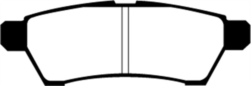 EBC Greenstuff 4x4 Heavy Duty Brake Pads for Nissan Frontier and Suzuki Equator